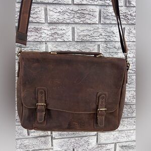 Vintage Crazy horse by Katter Messenger Bag for Men (or women!)